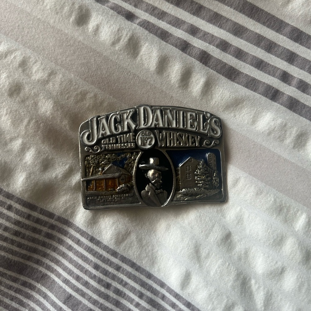 Jack Daniel’s Whiskey Vintage Belt Buckle 🥃